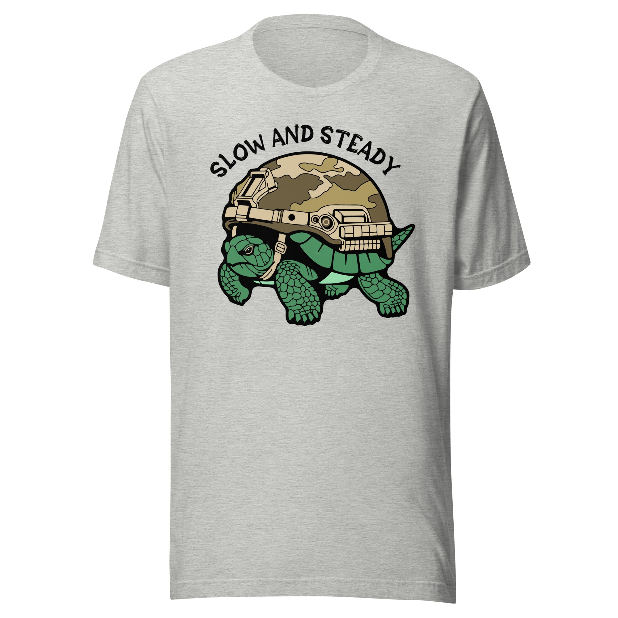 Tommy the Tactical Tortoise - Slow and Steady - Unisex t-shirt