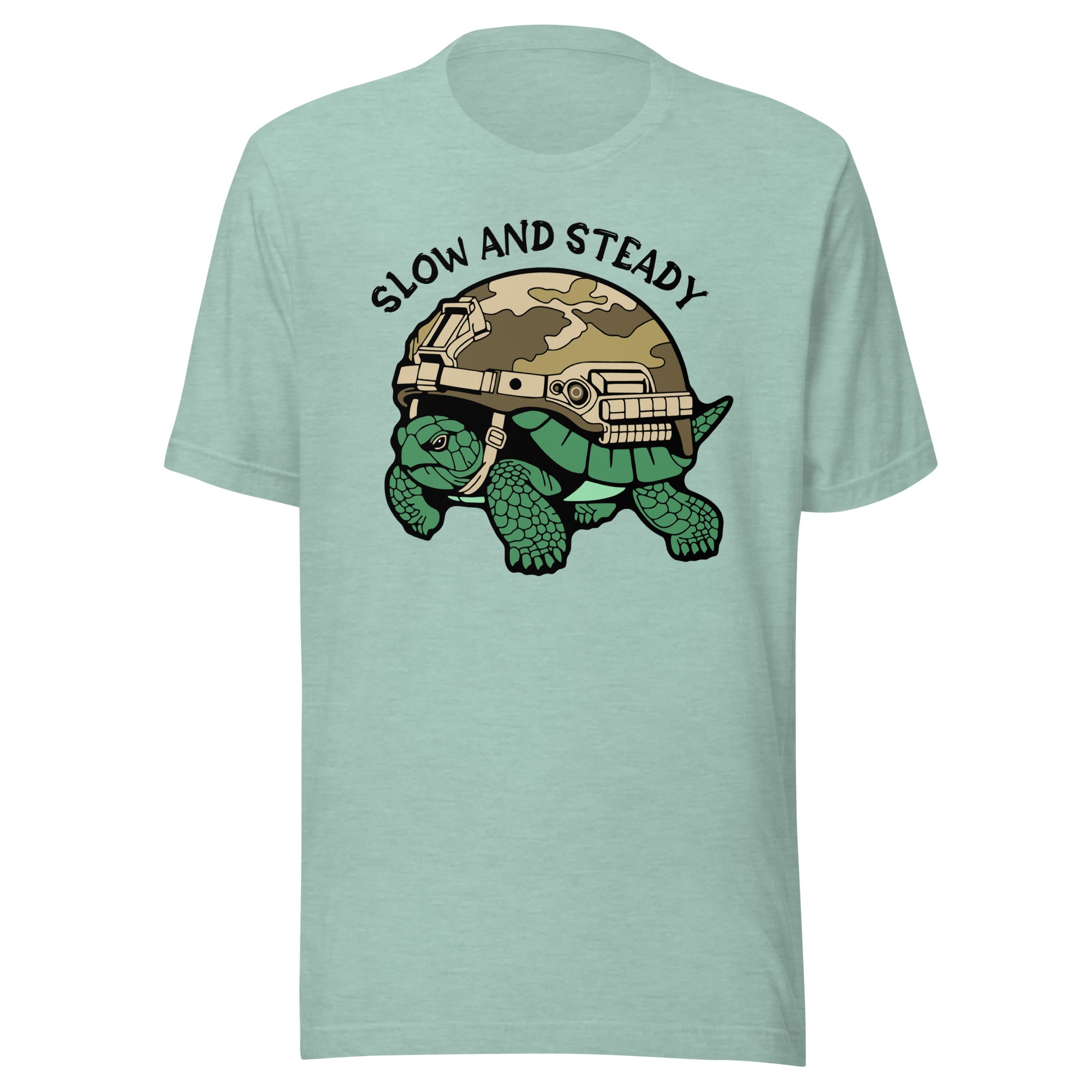 Tommy the Tactical Tortoise - Slow and Steady - Unisex t-shirt