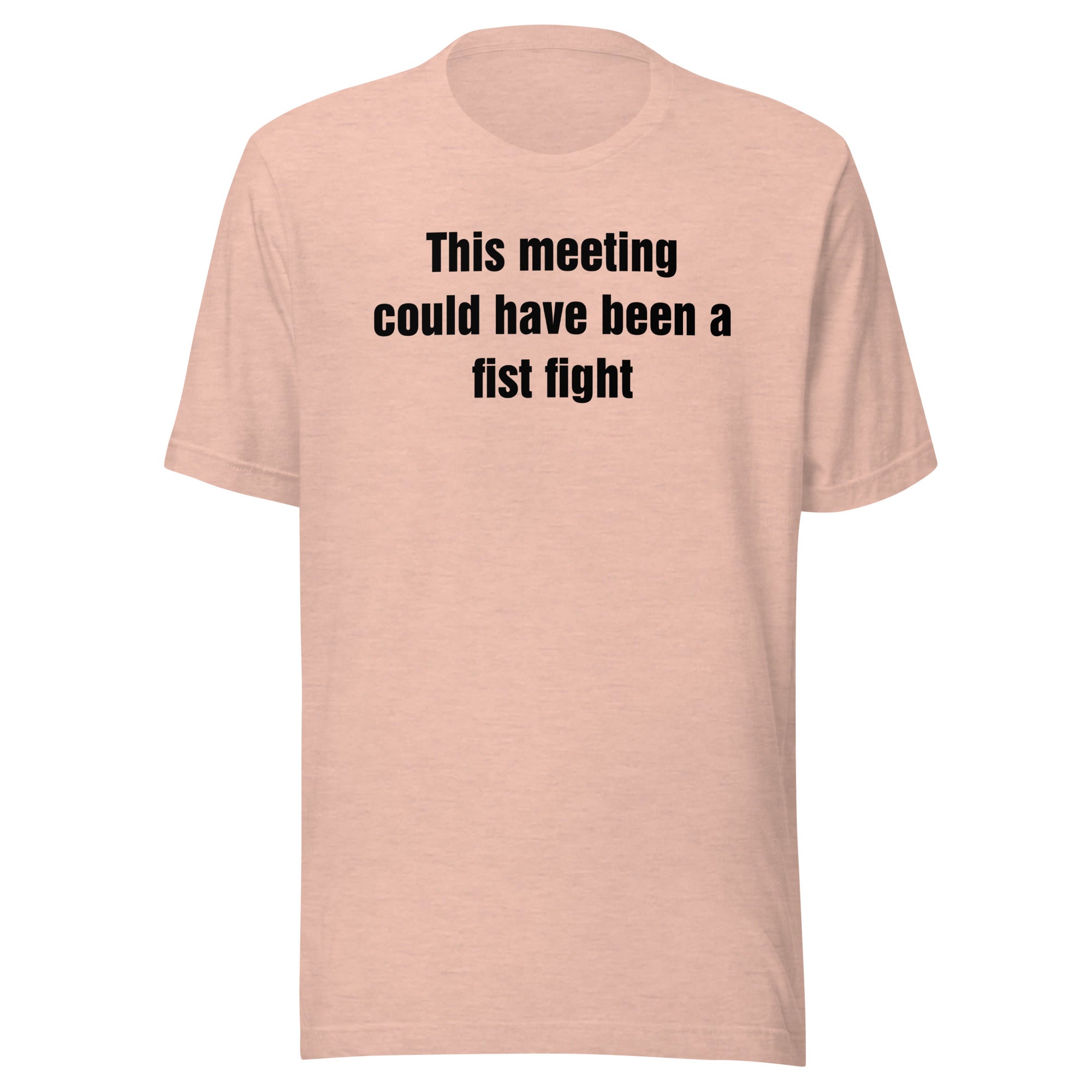 This Meeting Could Have Been a Fist Fight - Unisex t-shirt