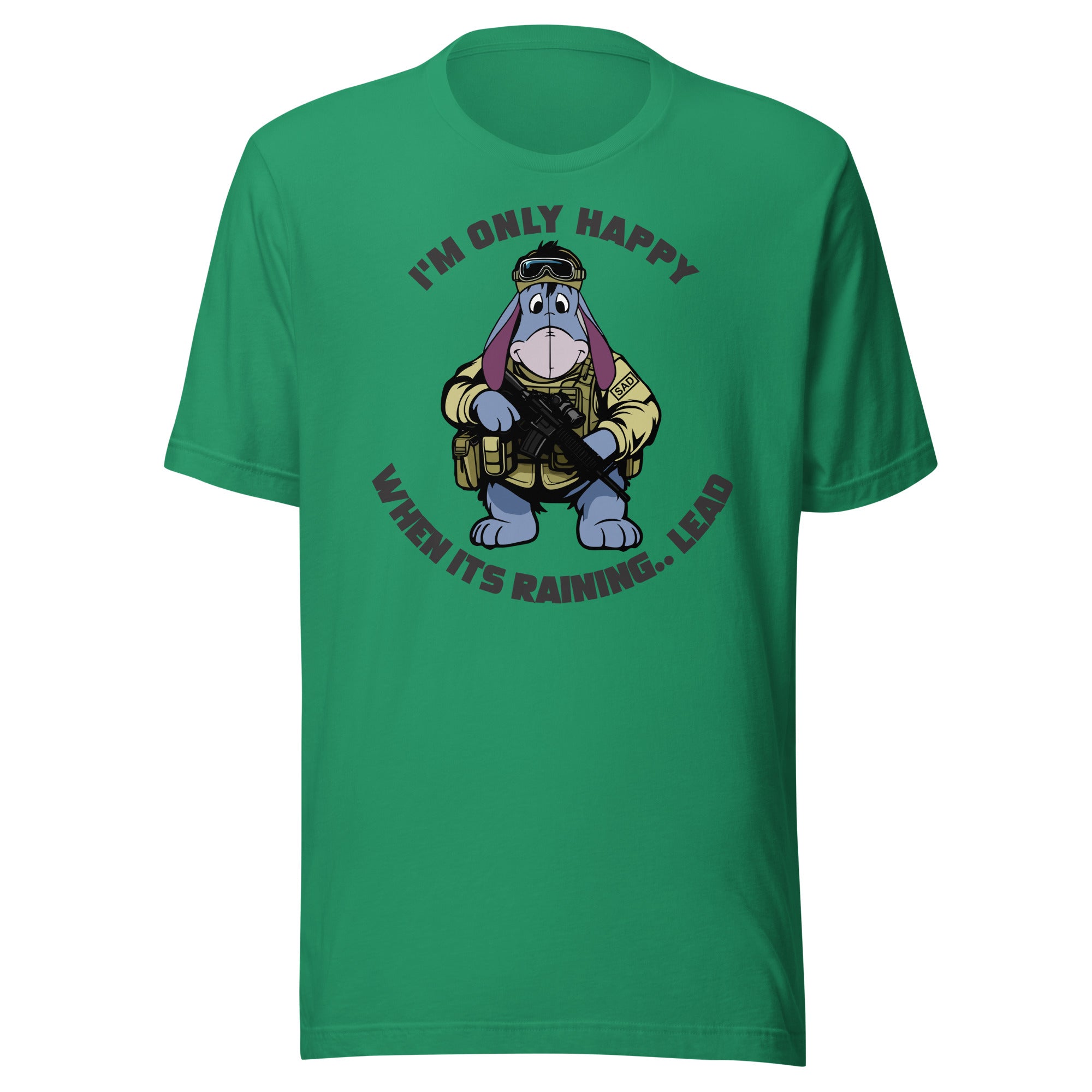 Tactical Eeyore AR - Raining Lead - Unisex t-shirt