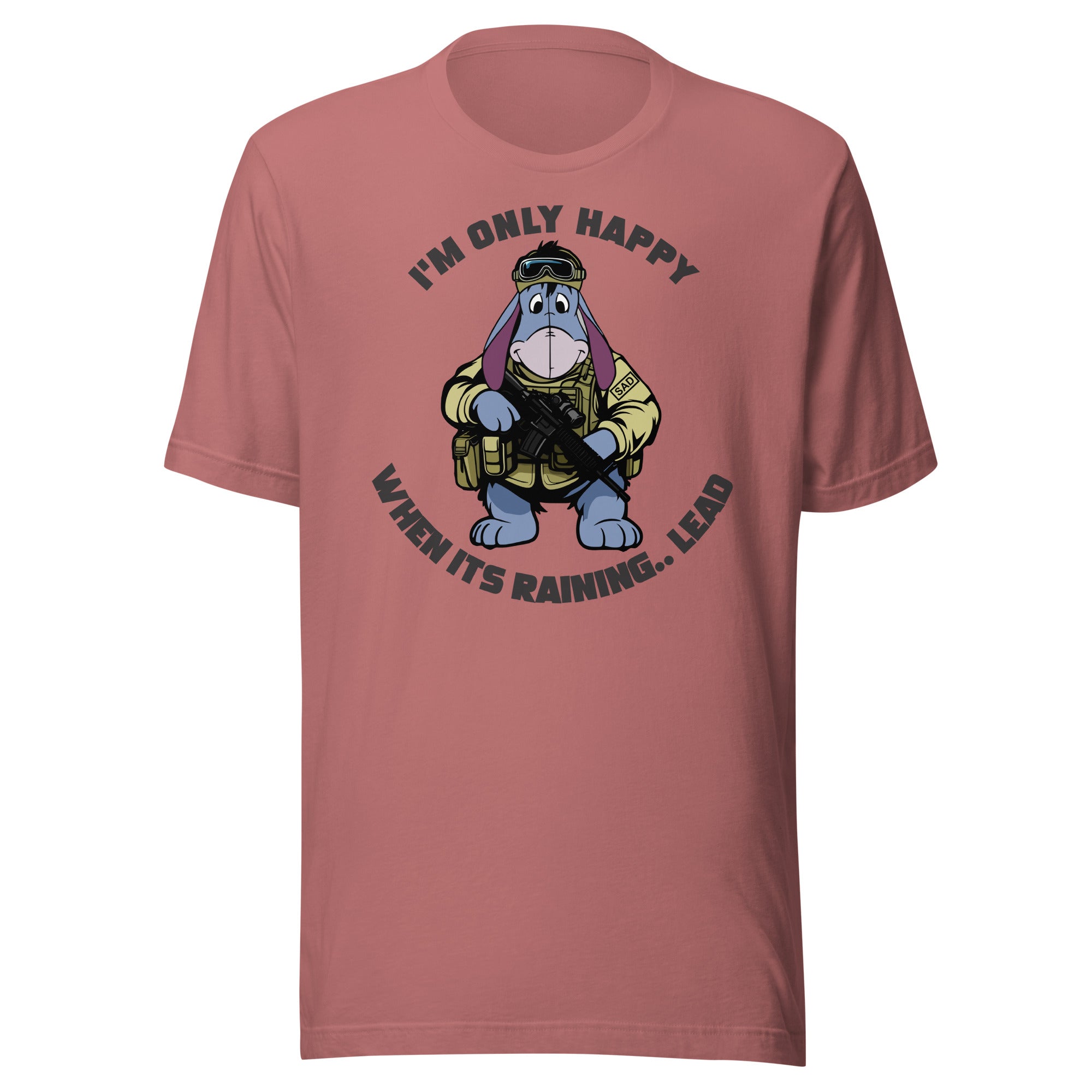 Tactical Eeyore AR - Raining Lead - Unisex t-shirt