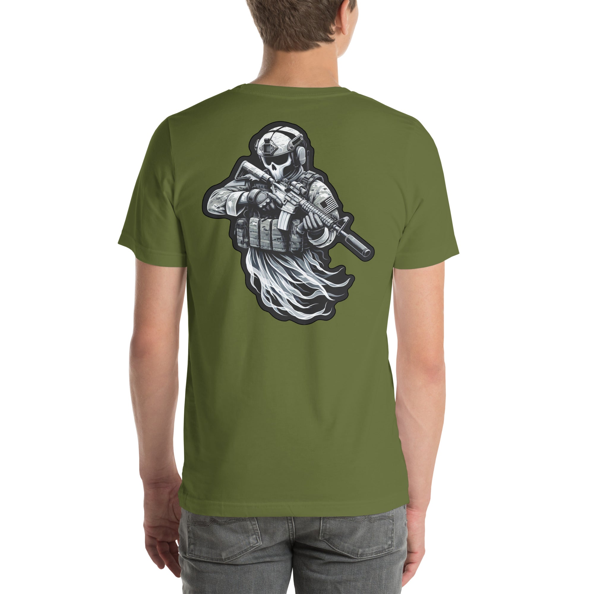 Tactical Recon Ghost - Pocket Logo - Unisex t-shirt