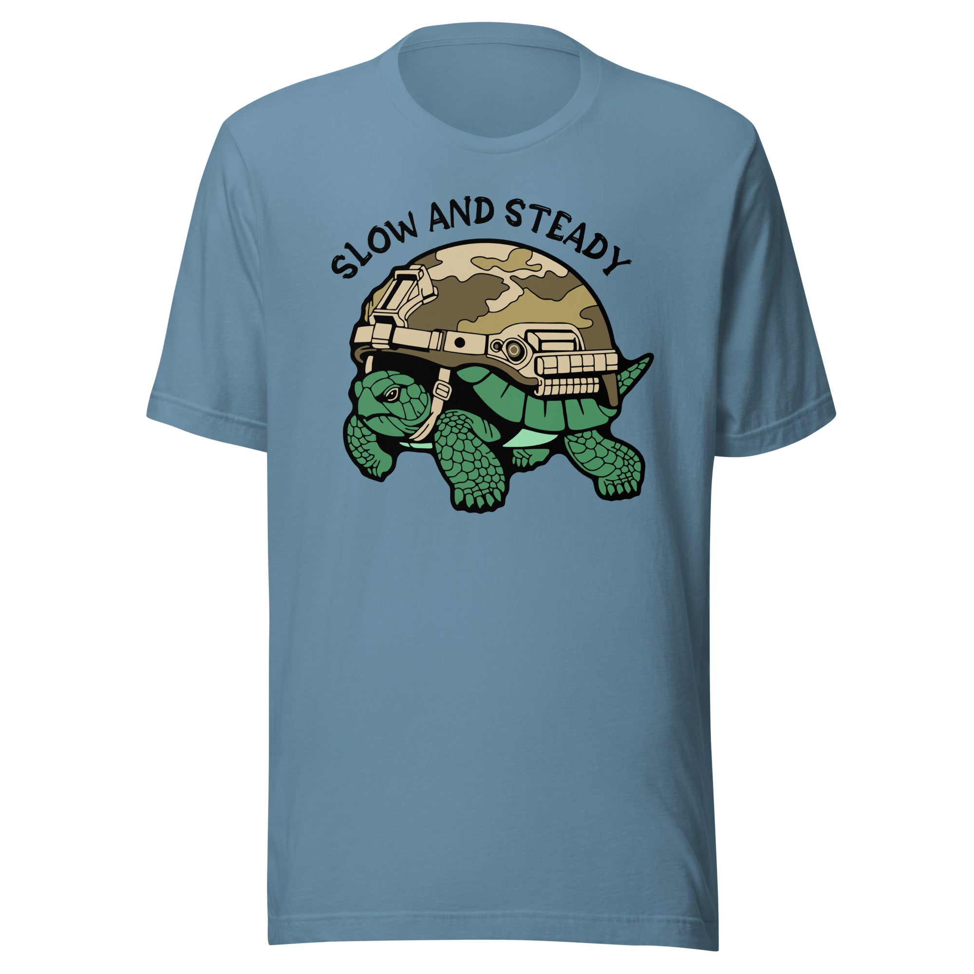 Tommy the Tactical Tortoise - Slow and Steady - Unisex t-shirt