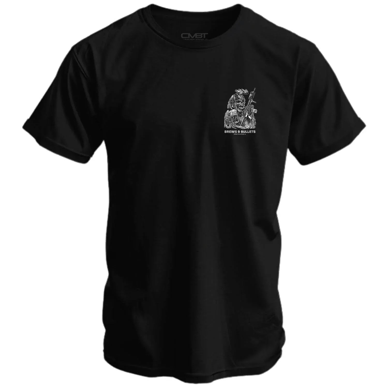 Brews & Bullets Men's T-Shirt - Combat Iron Apparel Co.