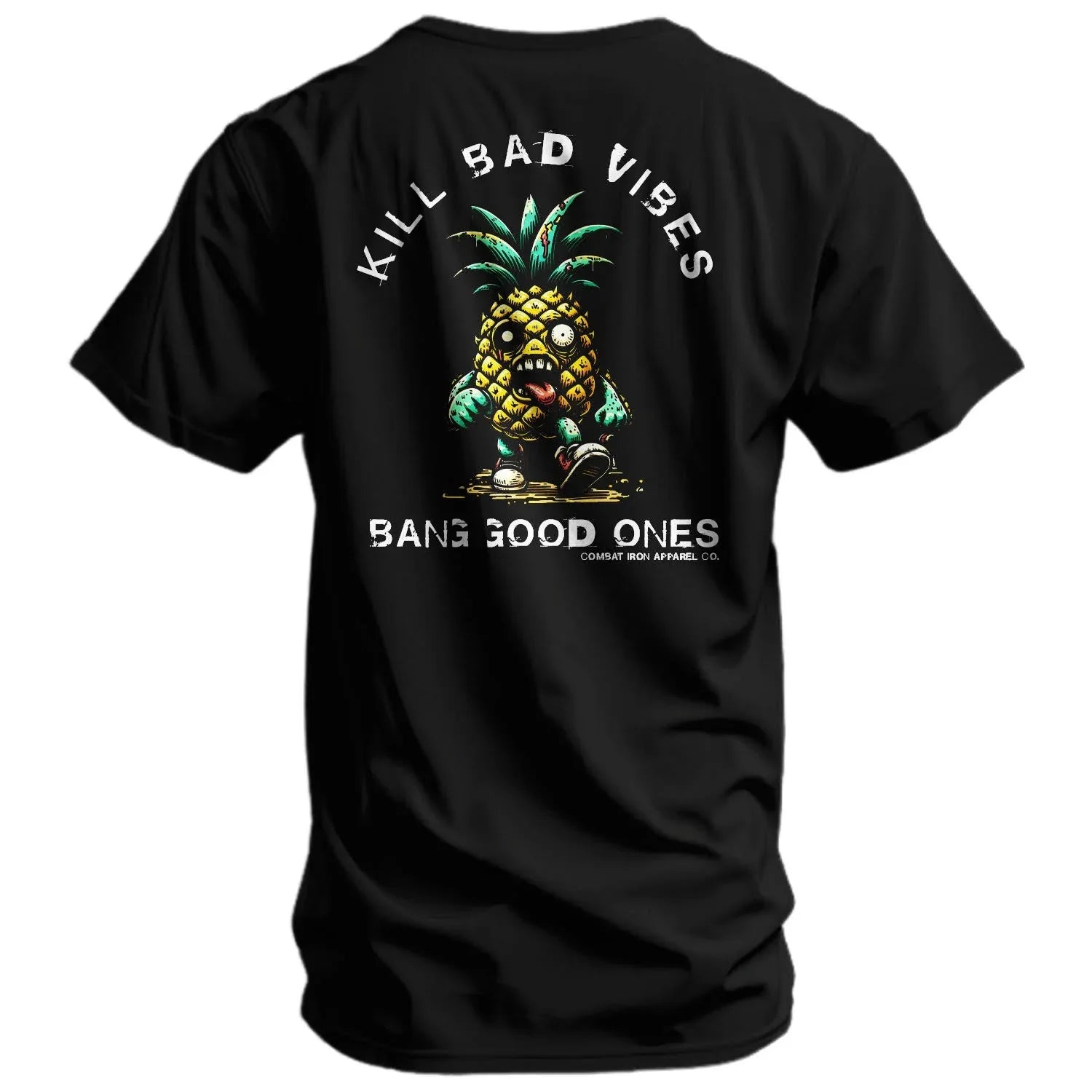 Kill Bad Vibes Men's T-Shirt - Combat Iron Apparel Co.