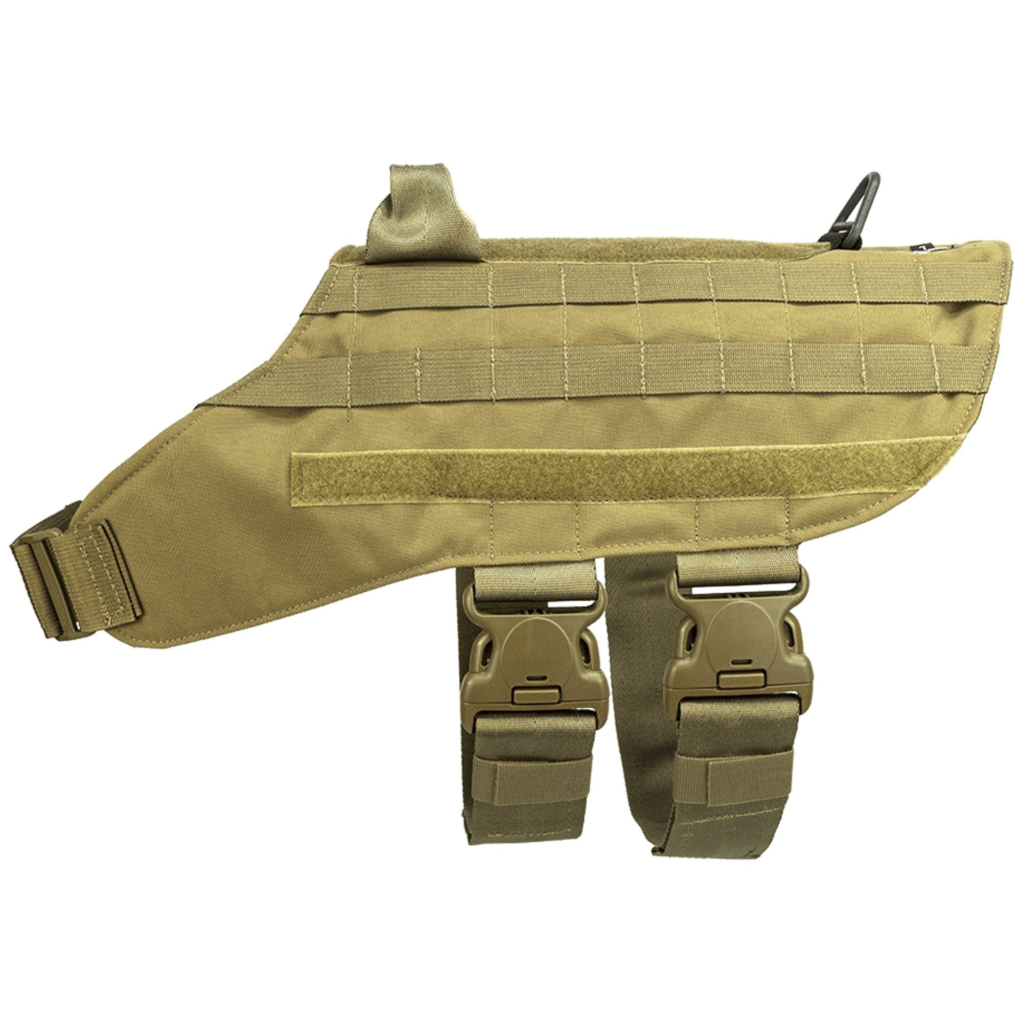 CaliberDog Tactical Gear Coyote Brown / Medium (26"-31" Girth) CaliberDog MOLLE Light Duty Cape Harness