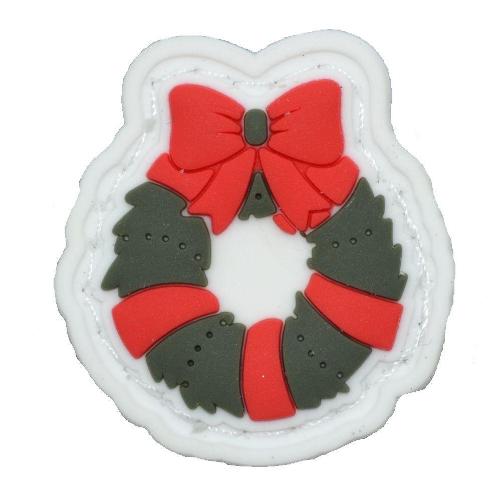 Tactical Gear Junkie Patches Wreath -1 x 1 PVC Patch (Set of 2)