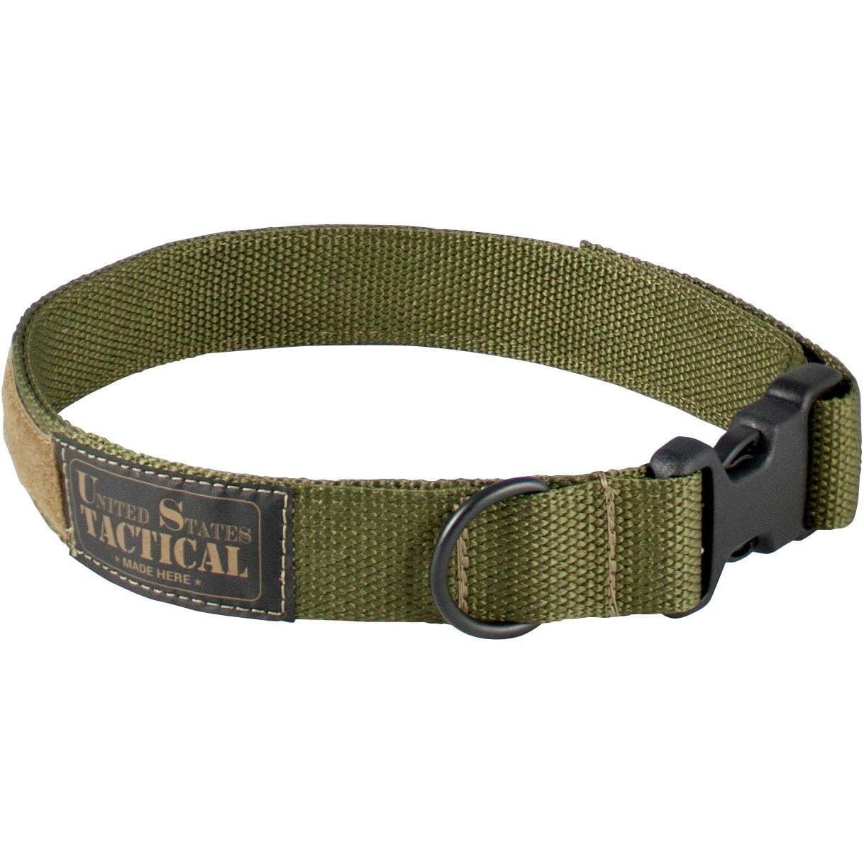 United States Tactical Tactical Gear M / Olive Drab United States Tactical Dog Collar with Quick-Release Buckle
