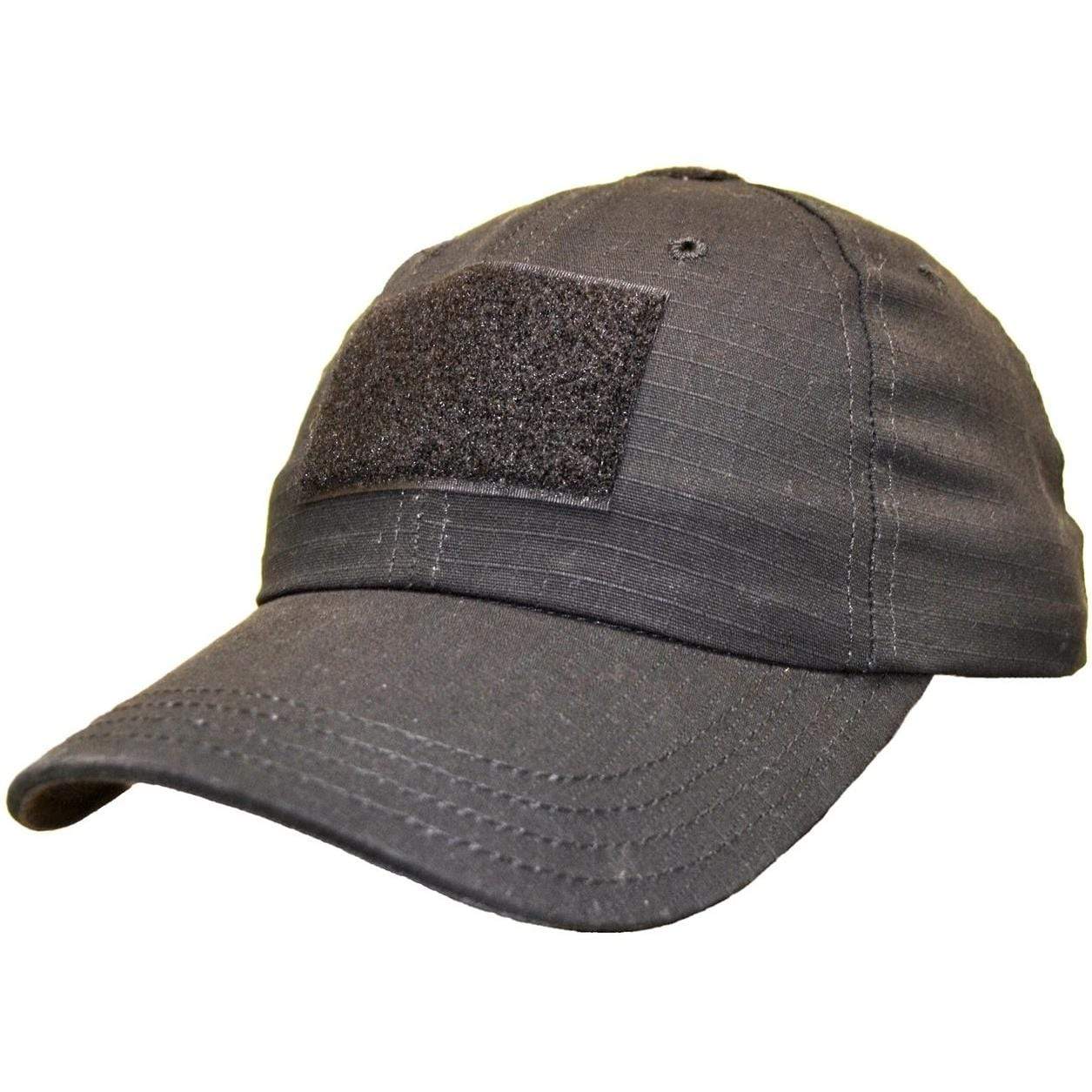 TGJ US Made Tactical Operator Hat - Solid Back with Custom 1x3.75 Patc