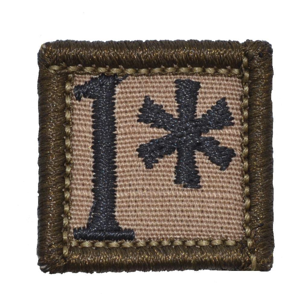 Tactical Gear Junkie Patches Coyote Brown w/ Black 1* One Ass to Risk - 1x1 Patch