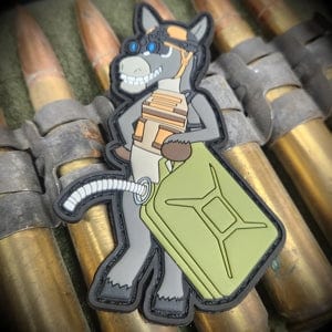 Tactical Gear Junkie Patches Donkey Dick Fueler - PVC Patch