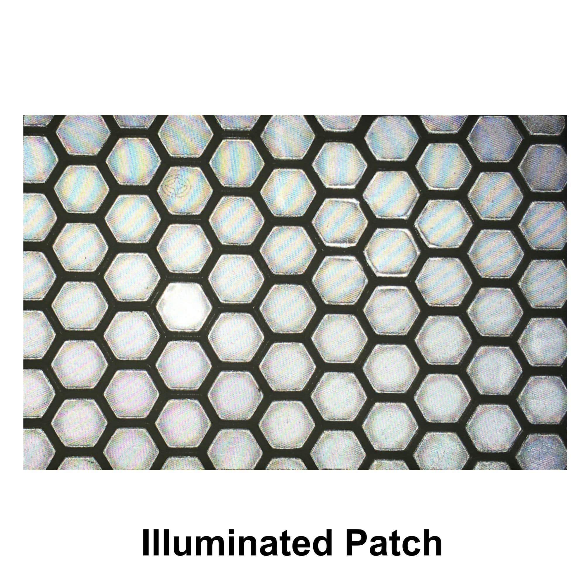 Tactical Gear Junkie Patches CyFlect® Honeycomb Reflective Glow Panel - 2x3 Patch