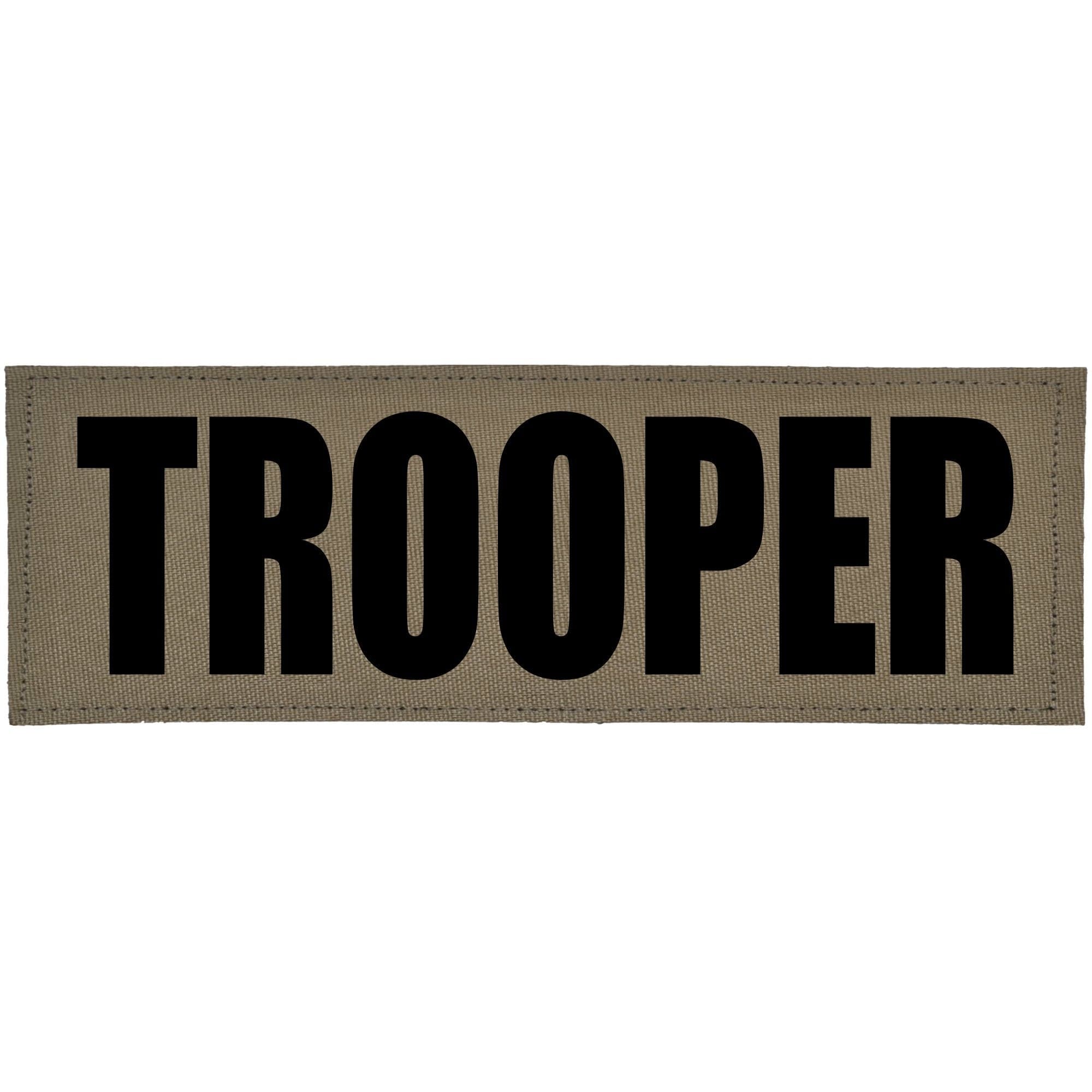 Tactical Gear Junkie Patches TROOPER Heat Press Vinyl - 2x6 CORDURA® Patch