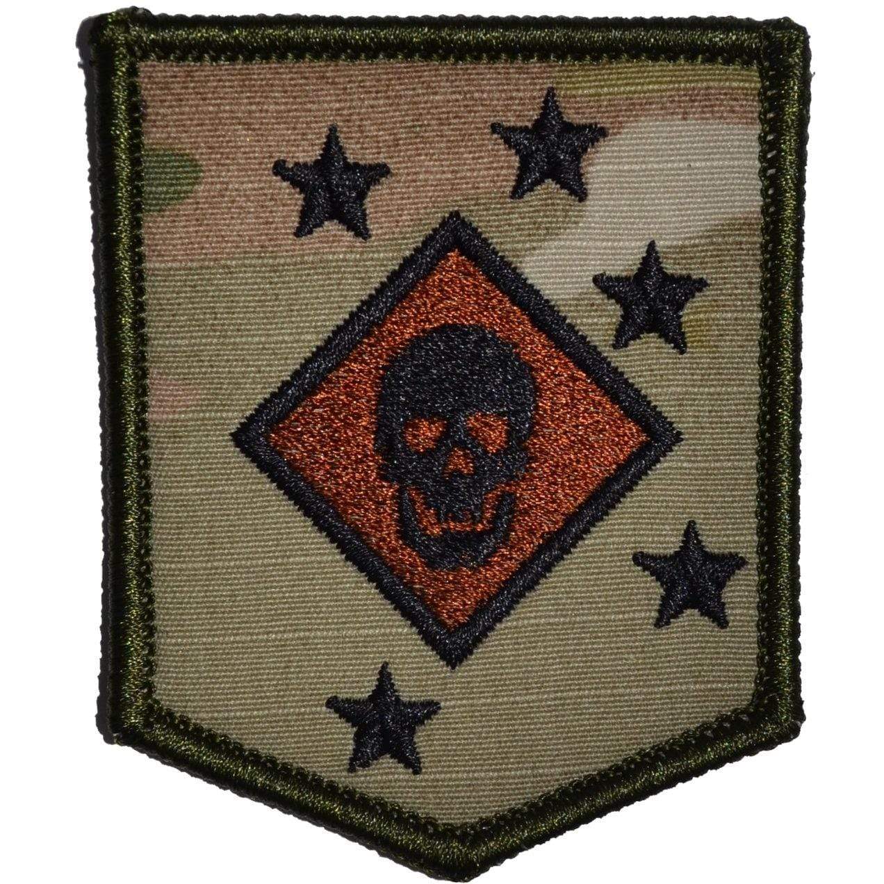 Tactical Gear Junkie Patches Multicam Marine Raider Battalion Thick Jaw Patch MarSOC - Shield Patch