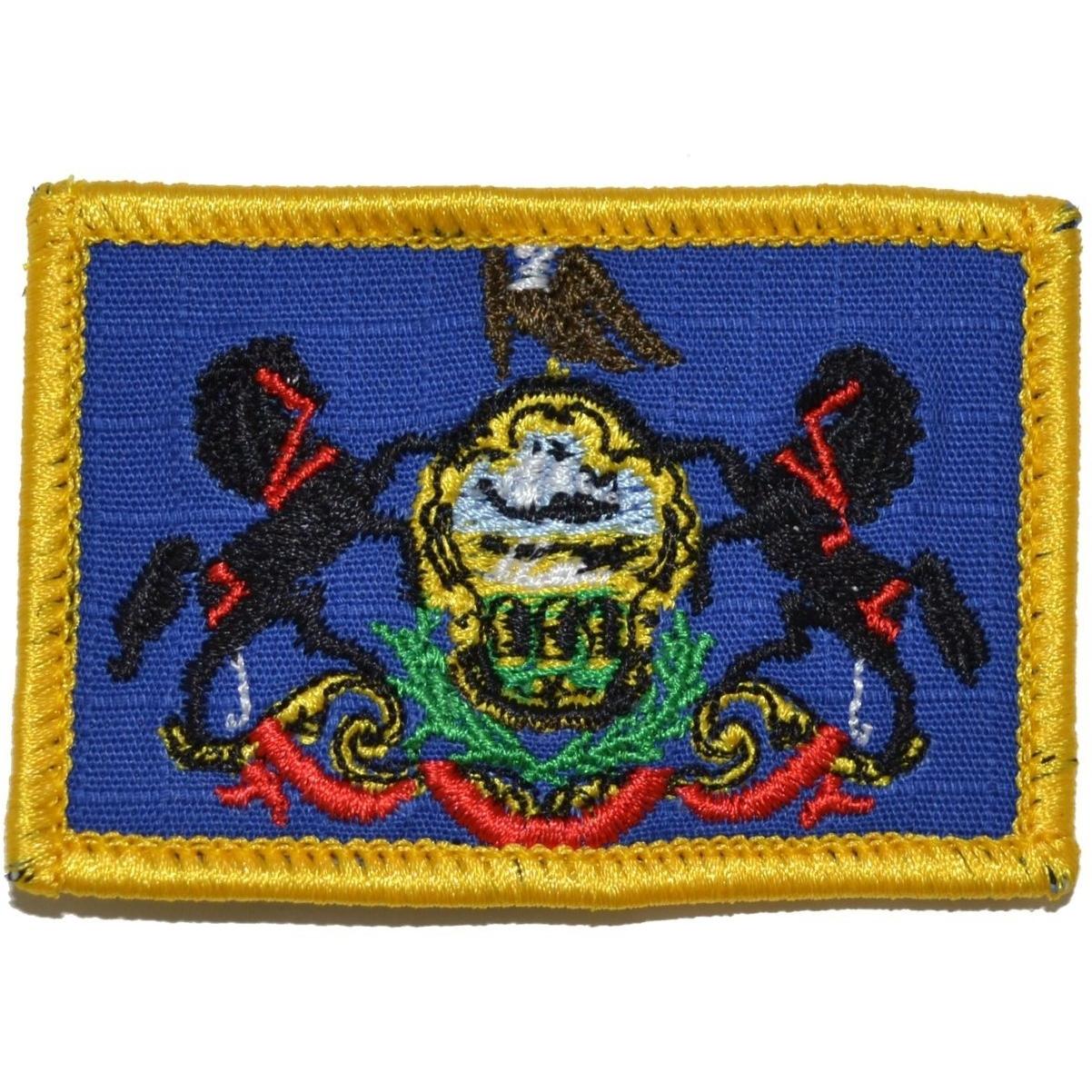 Tactical Gear Junkie Patches Full Color Pennsylvania State Flag - 2x3 Patch