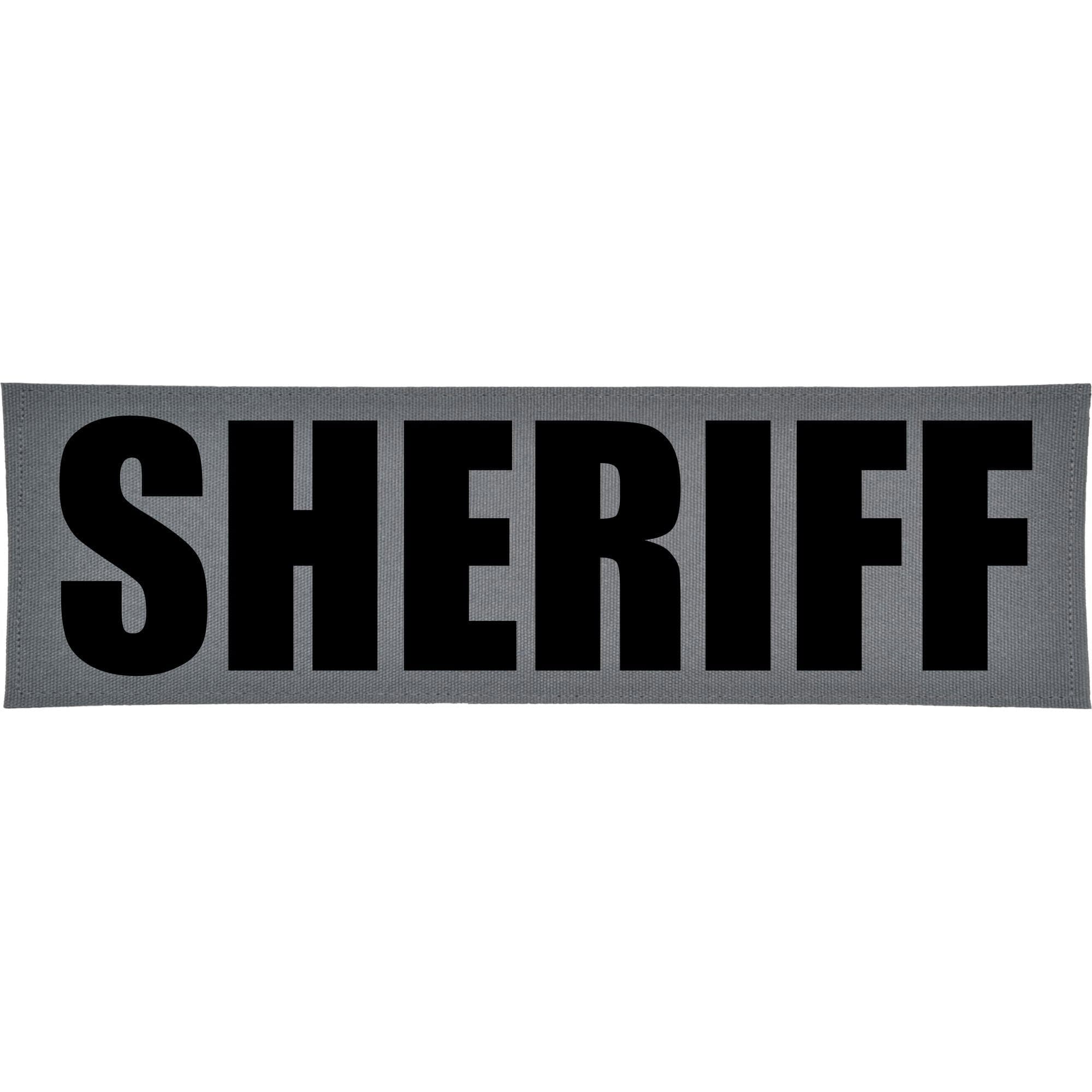 Tactical Gear Junkie Patches SHERIFF Heat Press Vinyl - 3x10 CORDURA® Patch