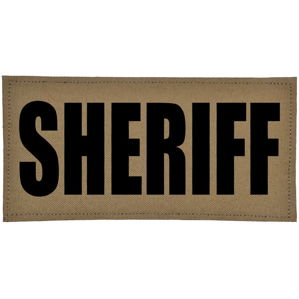 SHERIFF Heat Press Vinyl - 3x10 CORDURA® Patch