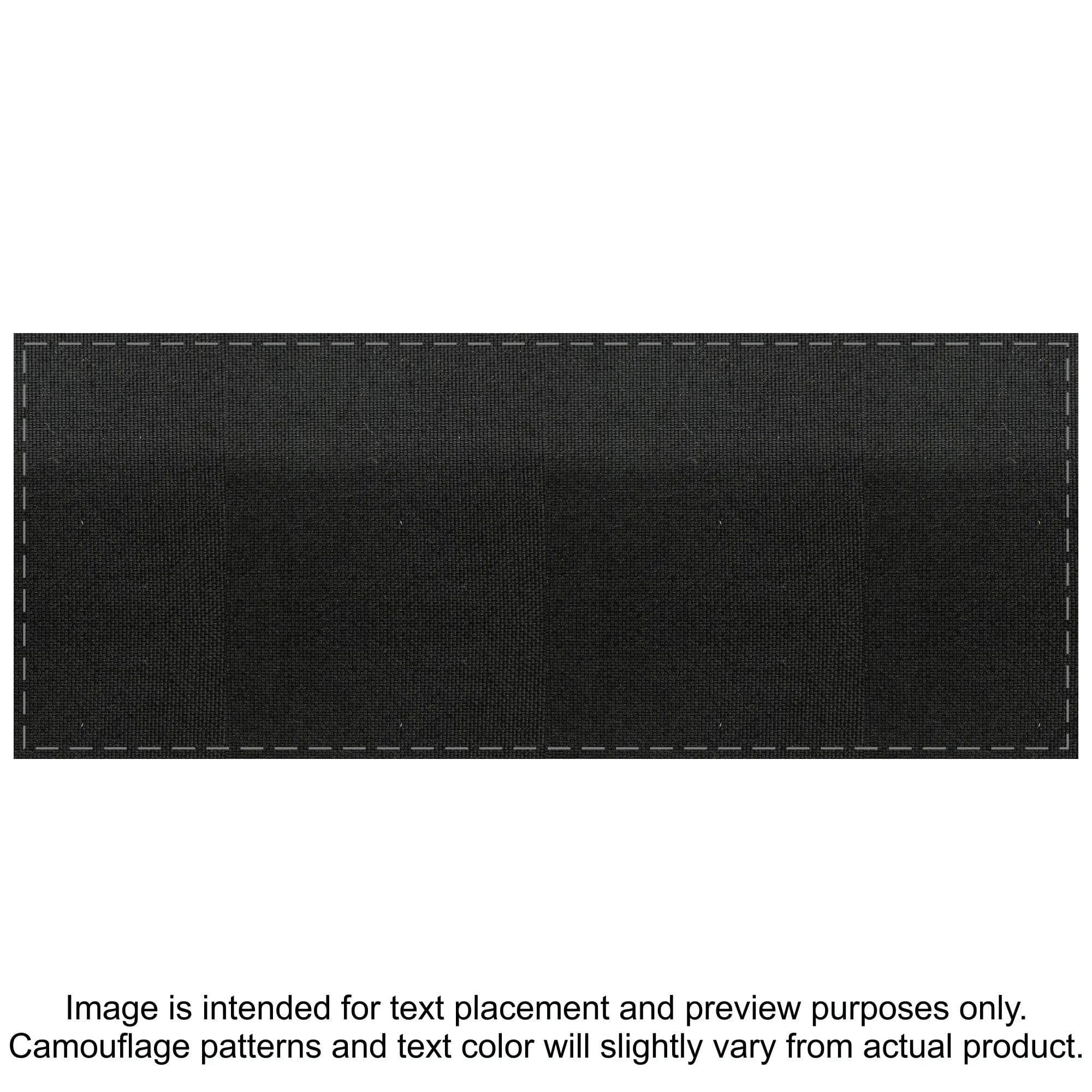 Tactical Gear Junkie Patches Black CORDURA® POLICE Heat Press Vinyl - 4x10 CORDURA® Patch