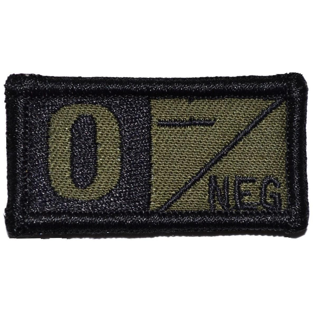 Tactical Gear Junkie Patches Blood Type - 1x2 Patch