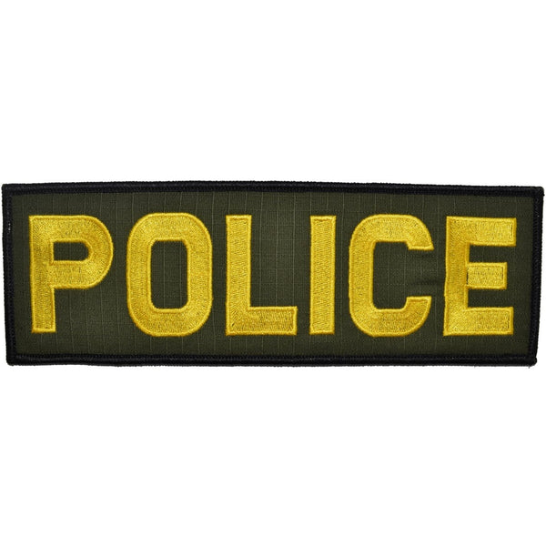 State Trooper Reflective - 3x9 Patch Black | Tactical Gear Junkie