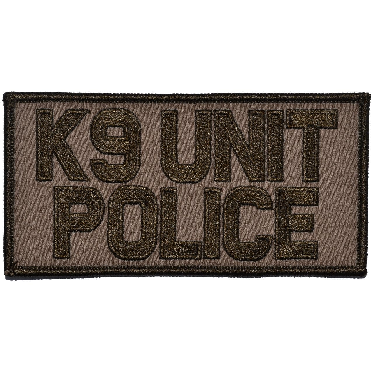 Tactical Gear Junkie Patches Coyote Brown K9 Unit Police - 3x6 Patch