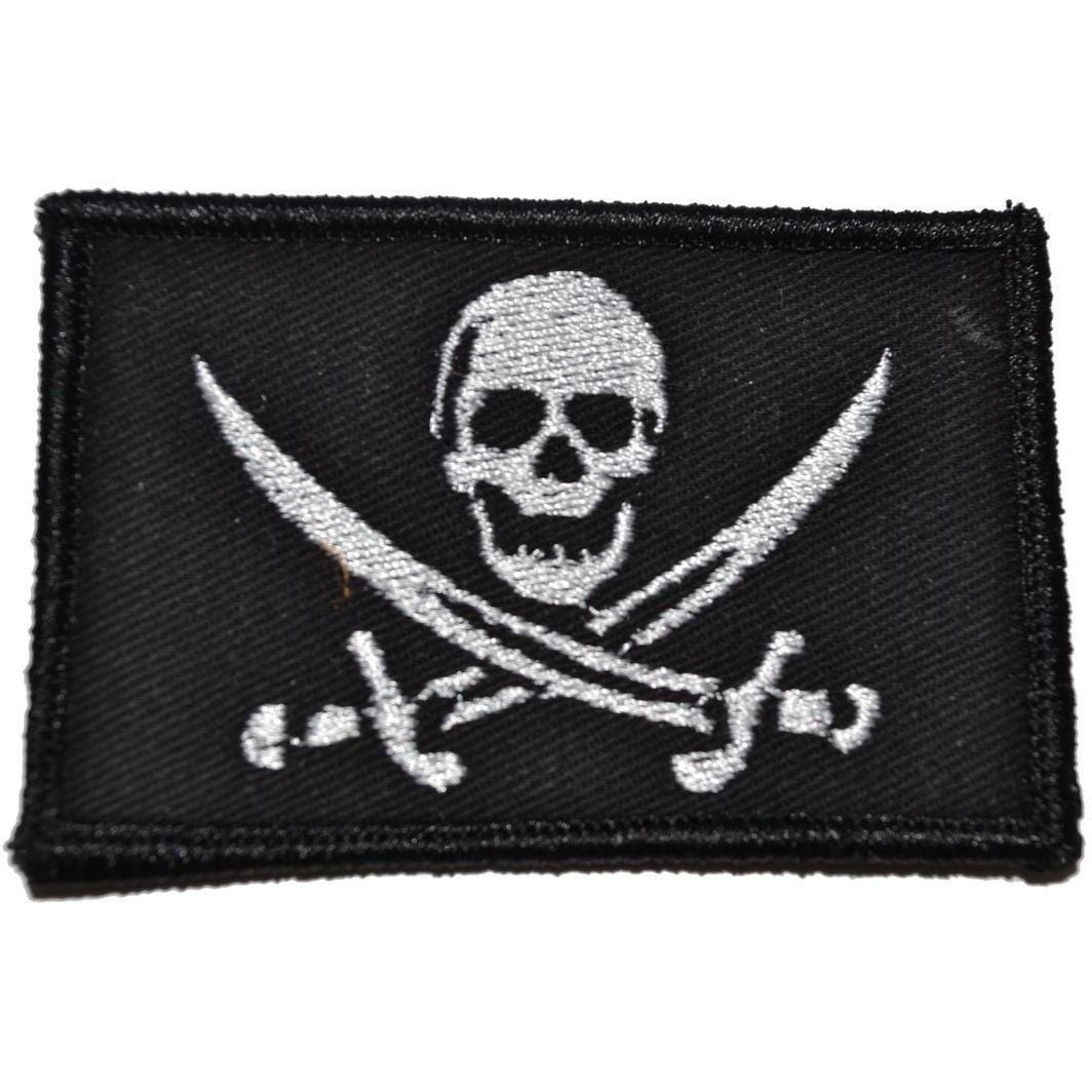 Tactical Gear Junkie Patches Black Pirate Jolly Roger - 2x3 Patch
