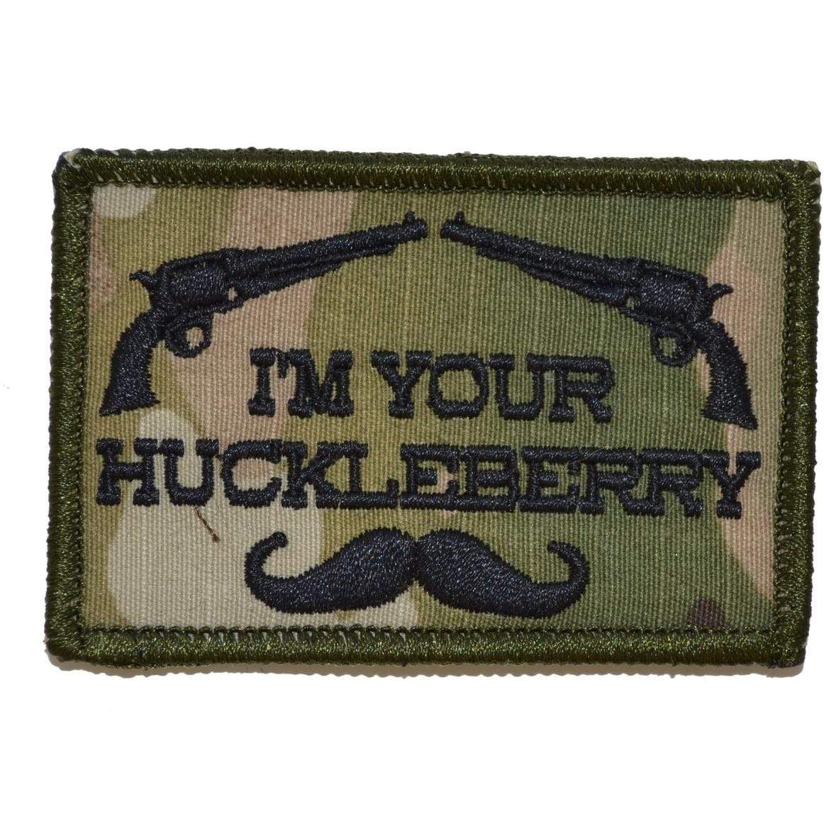 Tactical Gear Junkie Patches MultiCam I'm Your Huckleberry - 2x3 Hat Patch