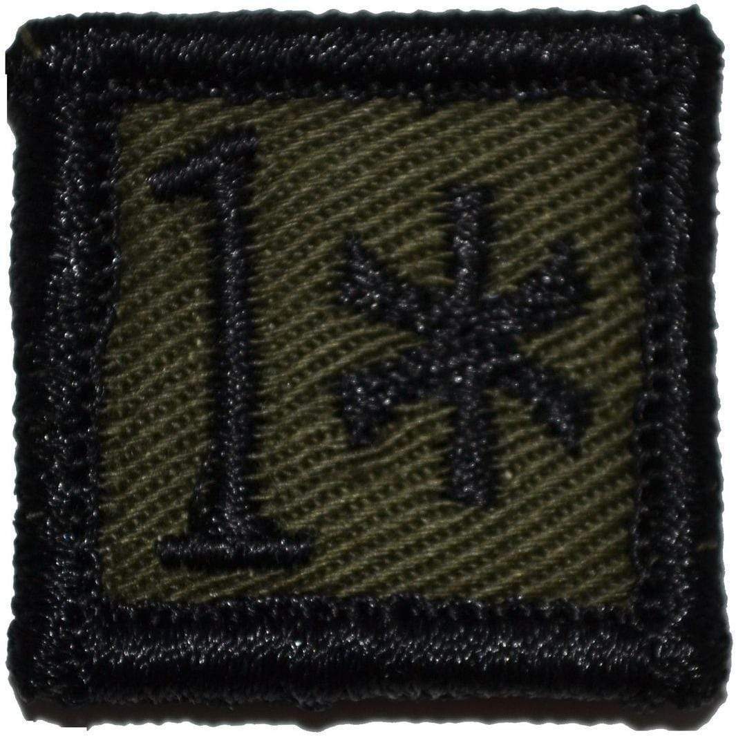 Tactical Gear Junkie Patches Olive Drab 1* One Ass to Risk - 1x1 Patch