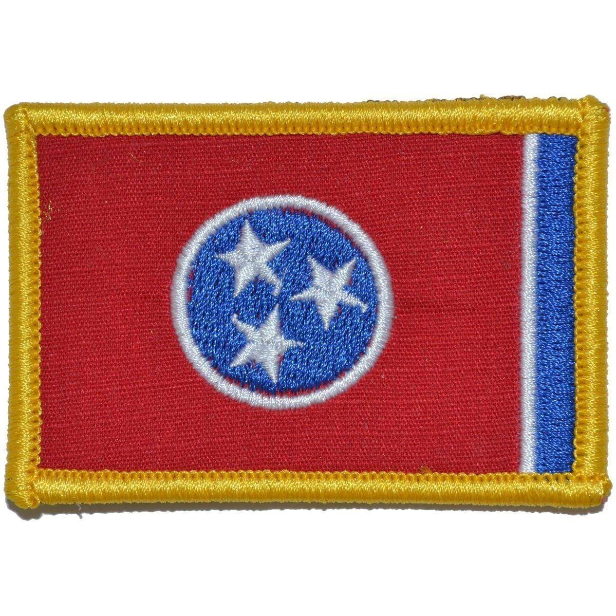Tactical Gear Junkie Patches Full Color Tennessee State Flag - 2x3 Patch