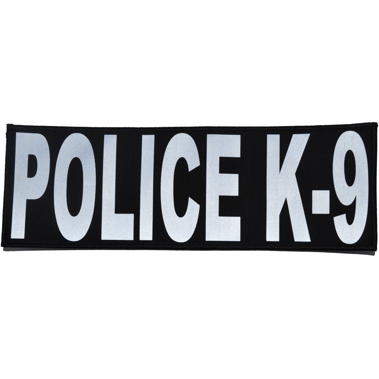 Tactical Gear Junkie Patches Black Police K-9 Reflective - 4x12 Patch