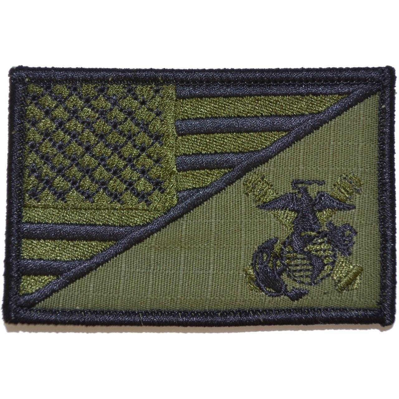 American Flag / USMC IR Patch - Coyote Brown – Tactically Suited