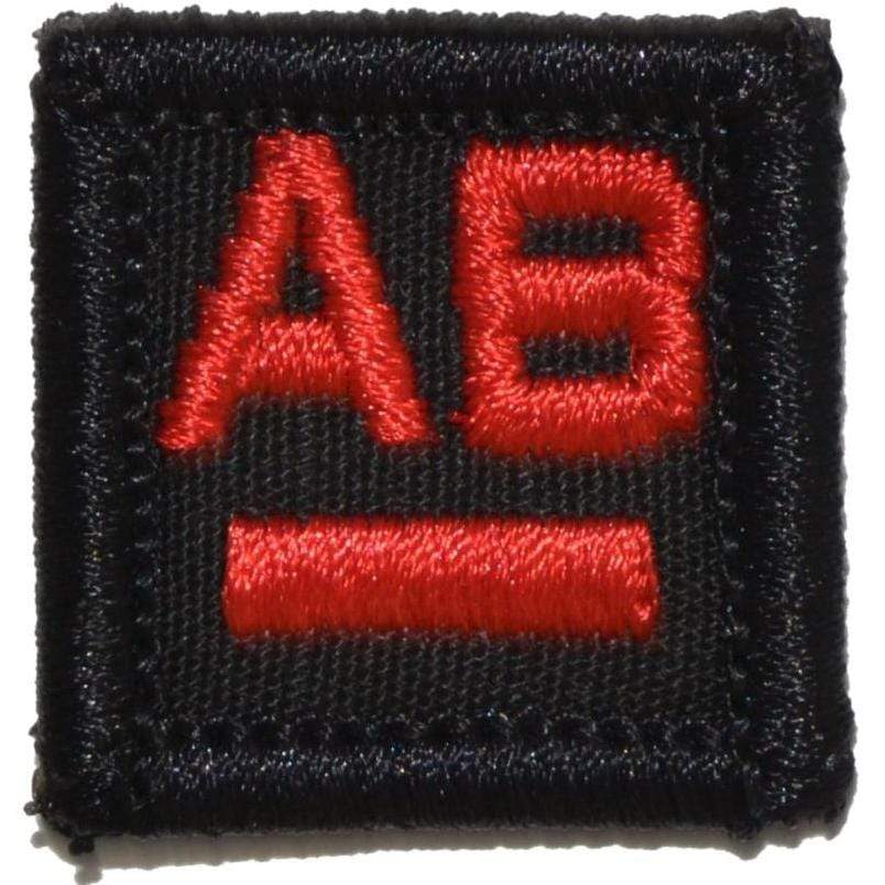 Tactical Gear Junkie Patches Blood Type - 1x1 Patch
