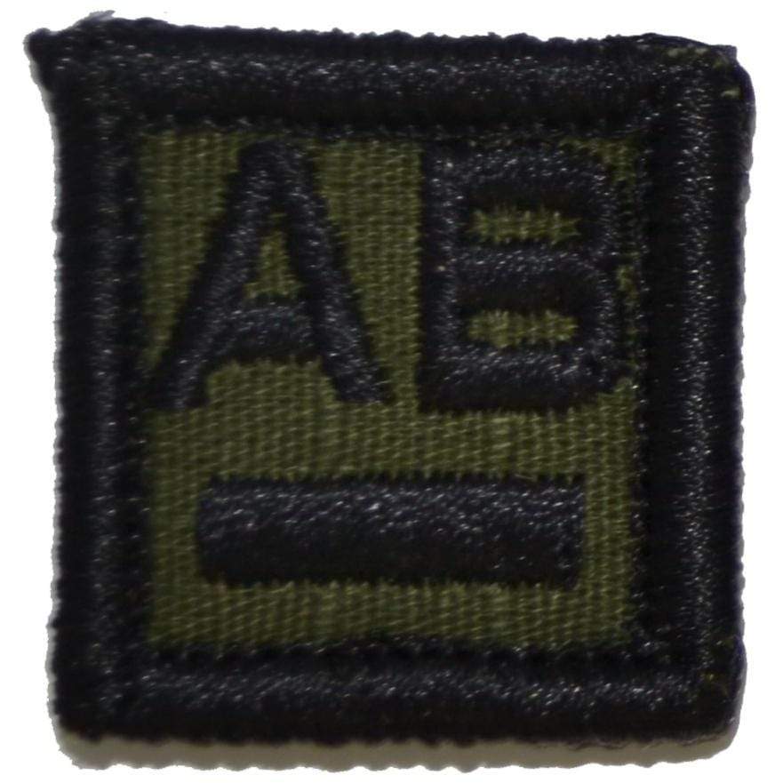 Blood Type A Positive O Positive Hook Tactical Patch 