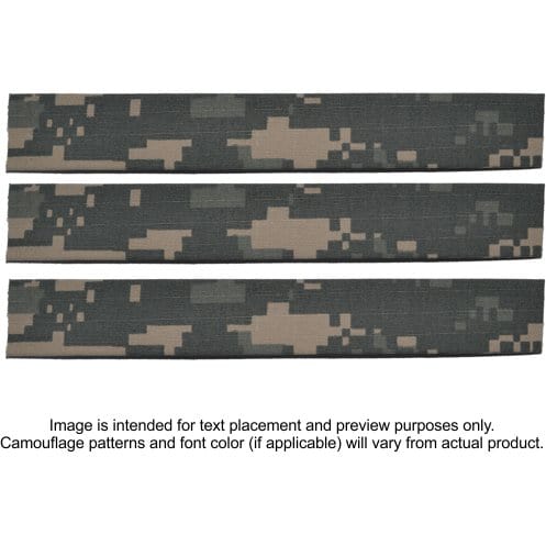 Tactical Gear Junkie Name Tapes 3 Piece Custom Name Tape Set - SEW ON - ACU
