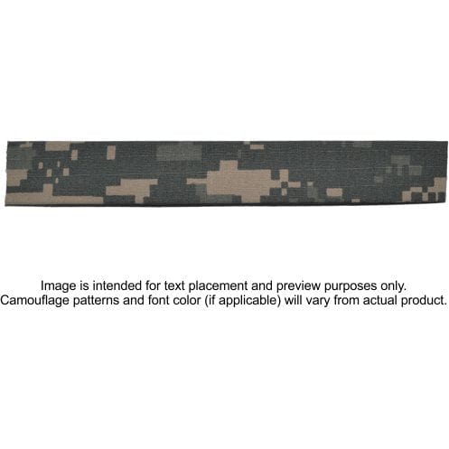 Tactical Gear Junkie Name Tapes Single Custom Name Tape - SEW ON - ACU