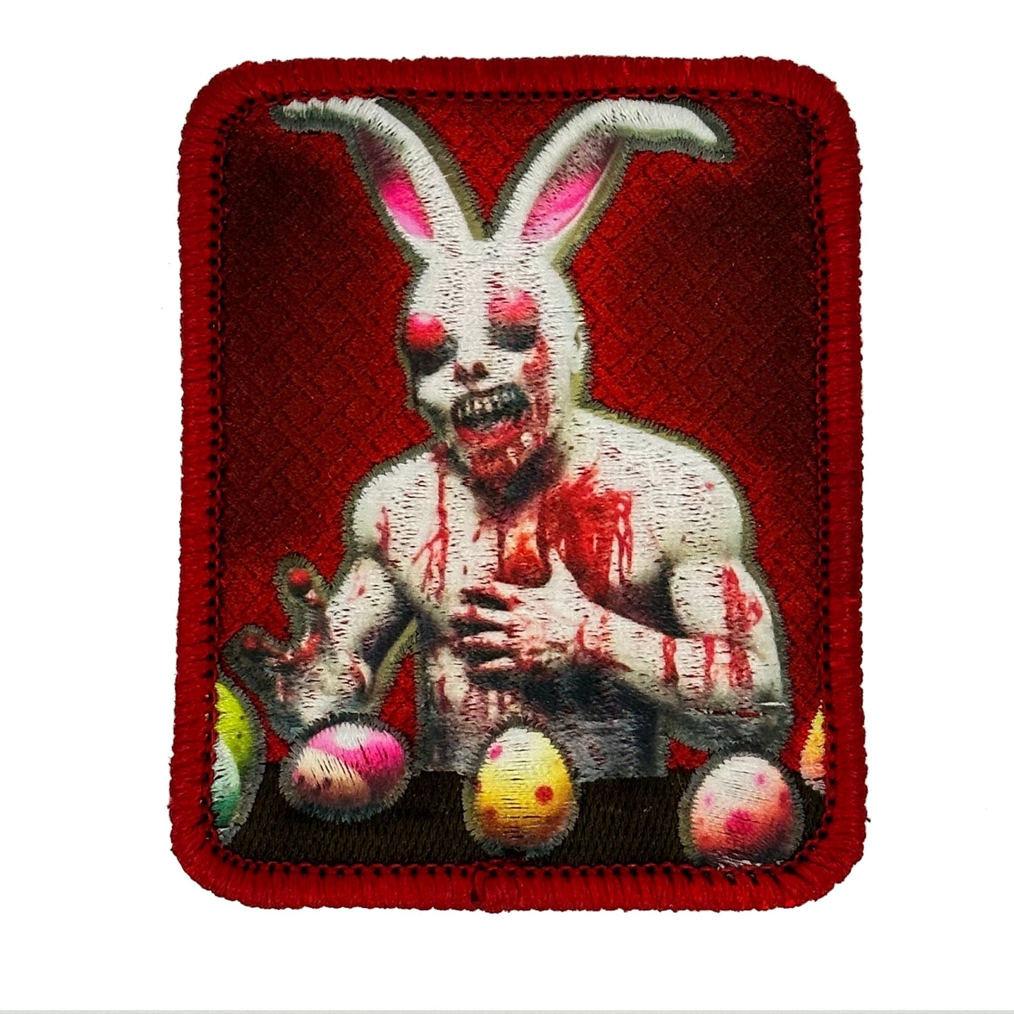 Tactical Gear Junkie Patches April 2023 POTM - AI Generated Easter Bunny - 3 inch Patch