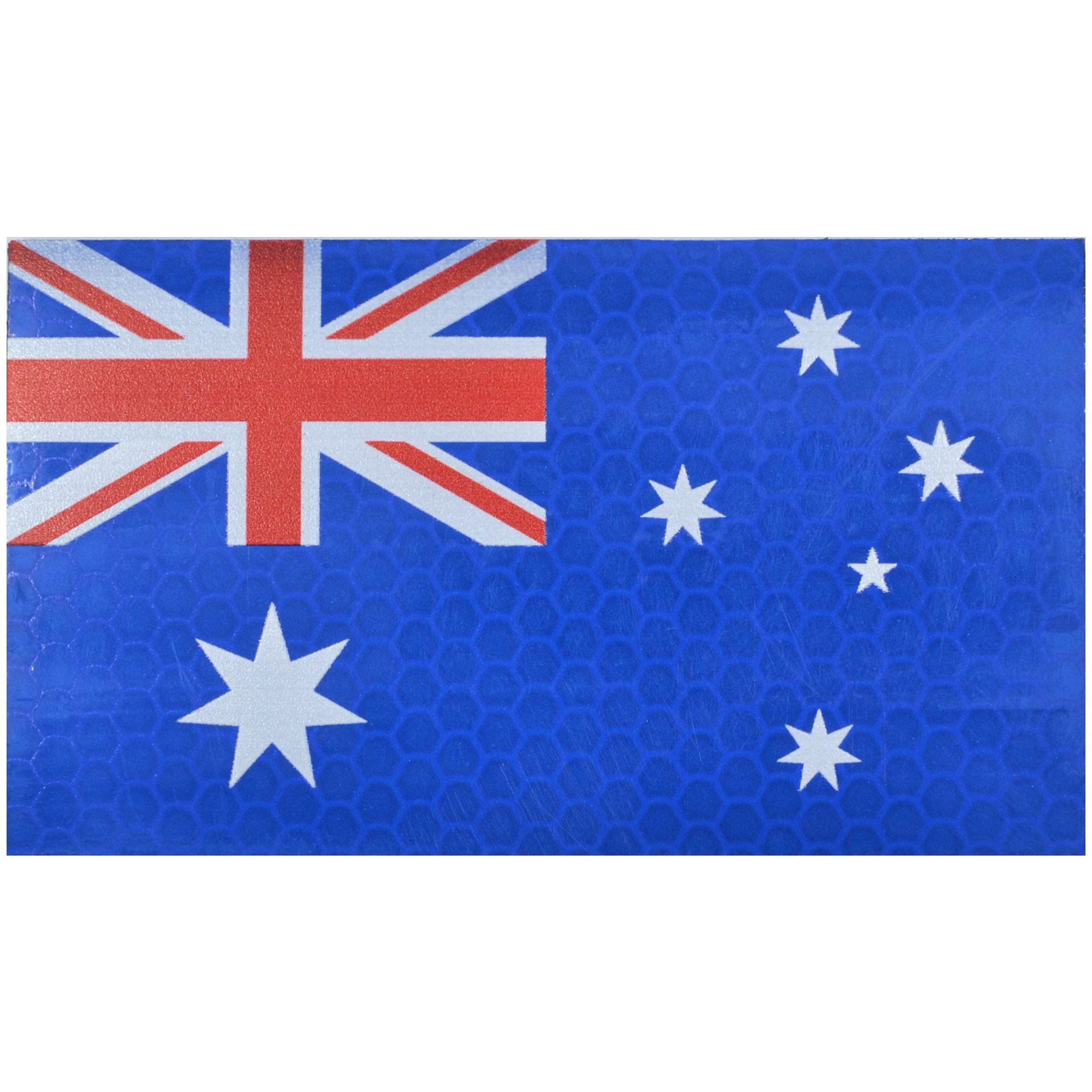 Tactical Gear Junkie Patches Reflective Australia Flag - 2x3.5 Patch