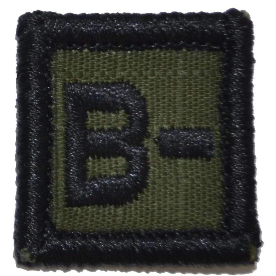 Tactical Gear Junkie Patches Blood Type - 1x1 Patch