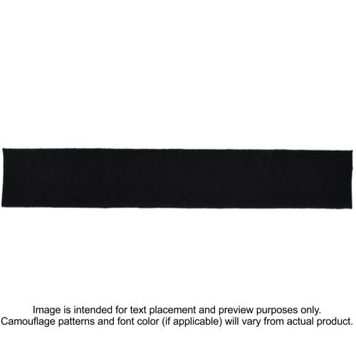 Tactical Gear Junkie Name Tapes Sew-On Nylon/Cotton Webbing Custom Name Tape - Black