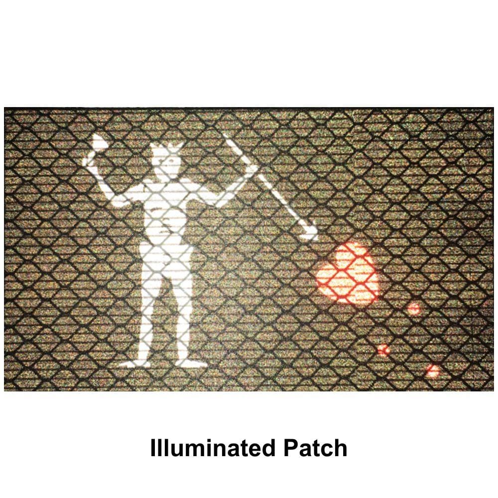 Tactical Gear Junkie Patches Reflective Edward Teach Blackbeard Pirate Flag - 2x3.5 Patch