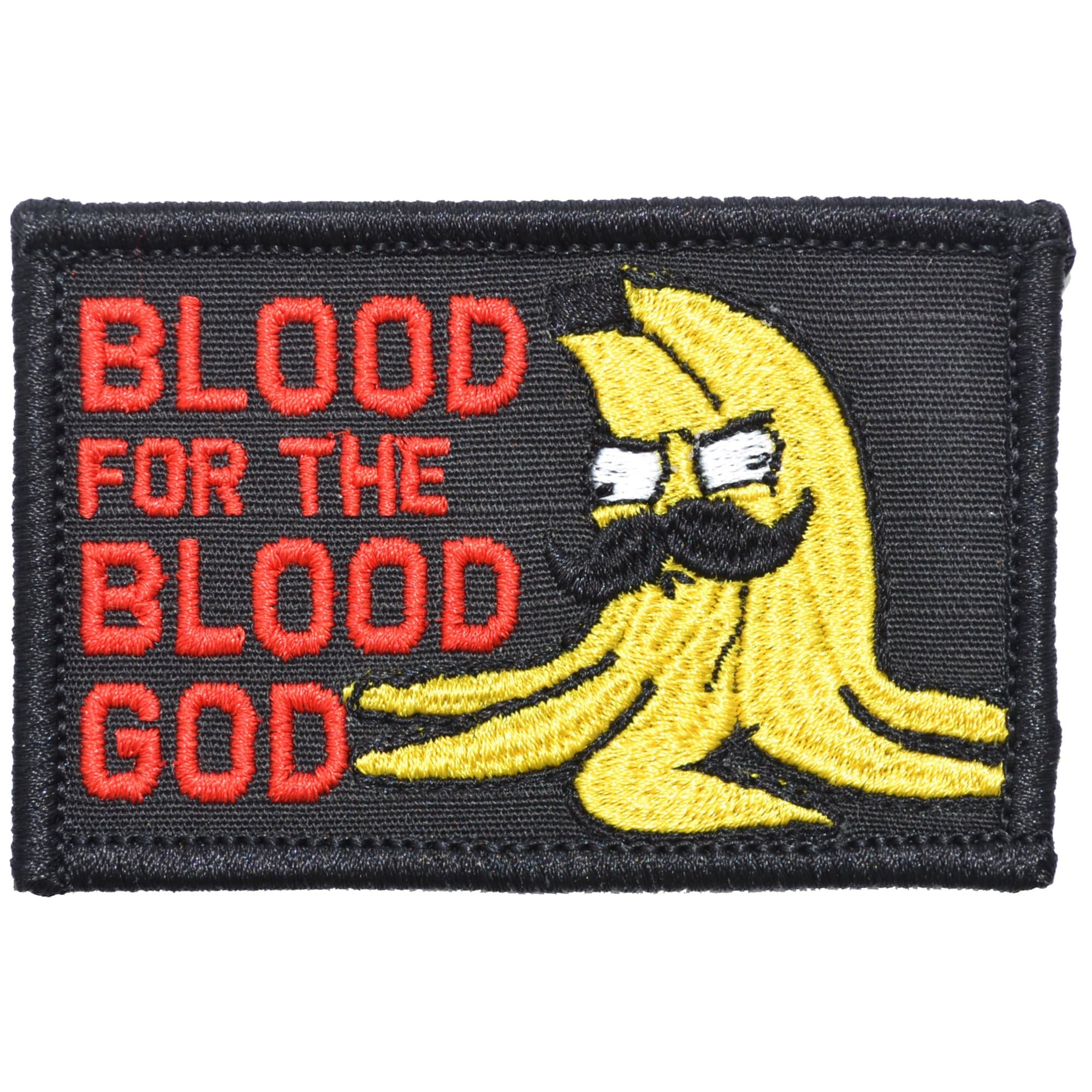 Tactical Gear Junkie Patches Black Sketch's World © Blood For The Blood God - 2x3 Patch