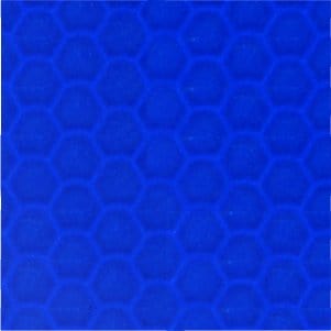 Tactical Gear Junkie Patches Blue Honeycomb Reflective Reflective ID Panel - 1x1 Honeycomb Patch