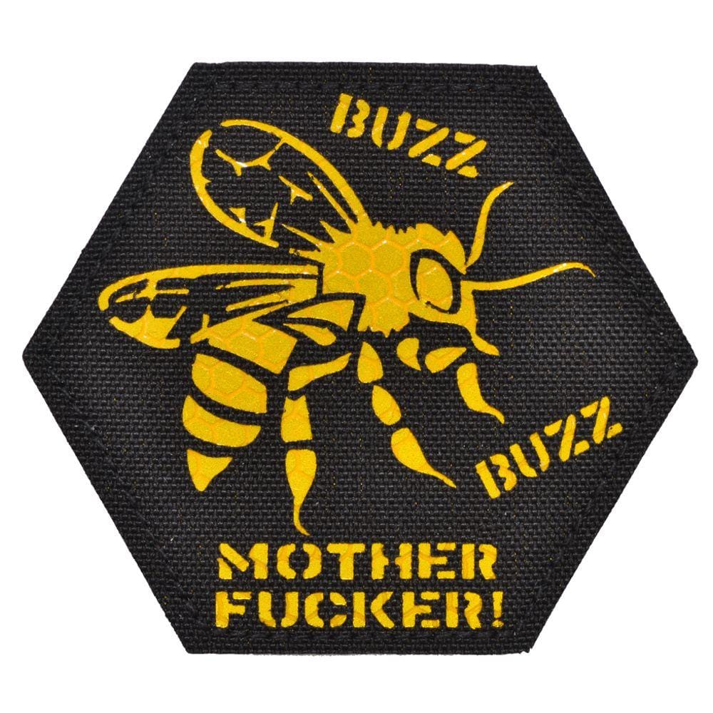 Tactical Gear Junkie Patches Black CORDURA® Buzz Buzz Mother Fucker! Laser Cut - 3 inch CORDURA® Patch