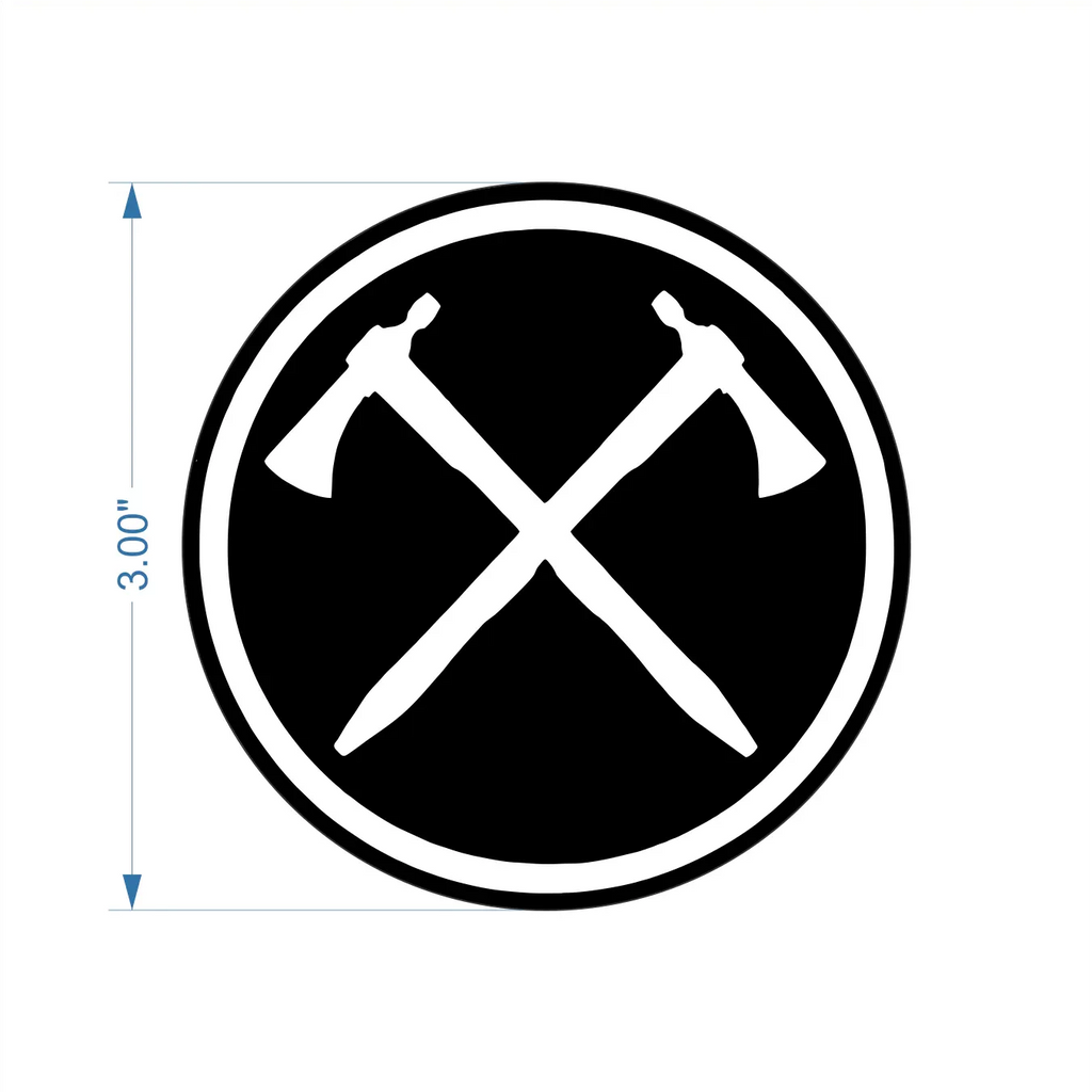 Pipehawks Vector Civil Affairs - Pipehawks - 3 inch Sticker