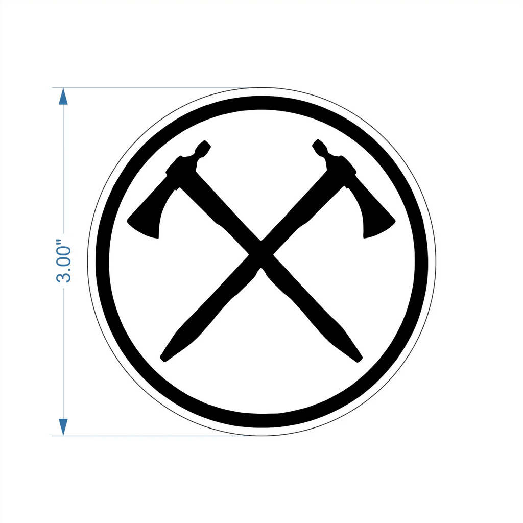 Pipehawks Vector Civil Affairs - Pipehawks - 3 inch Sticker