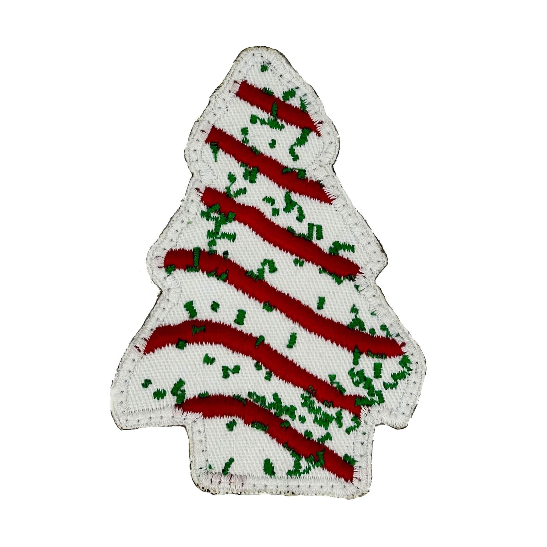 Tactical Gear Junkie Patches Christmas Tree Cake - Embroidered- 3.75 inch patch