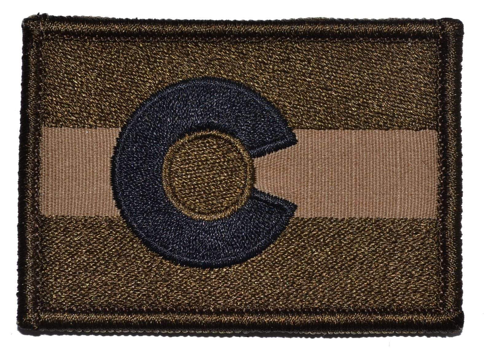 Tactical Gear Junkie Patches Coyote Brown Colorado State Flag - 2x3 Patch