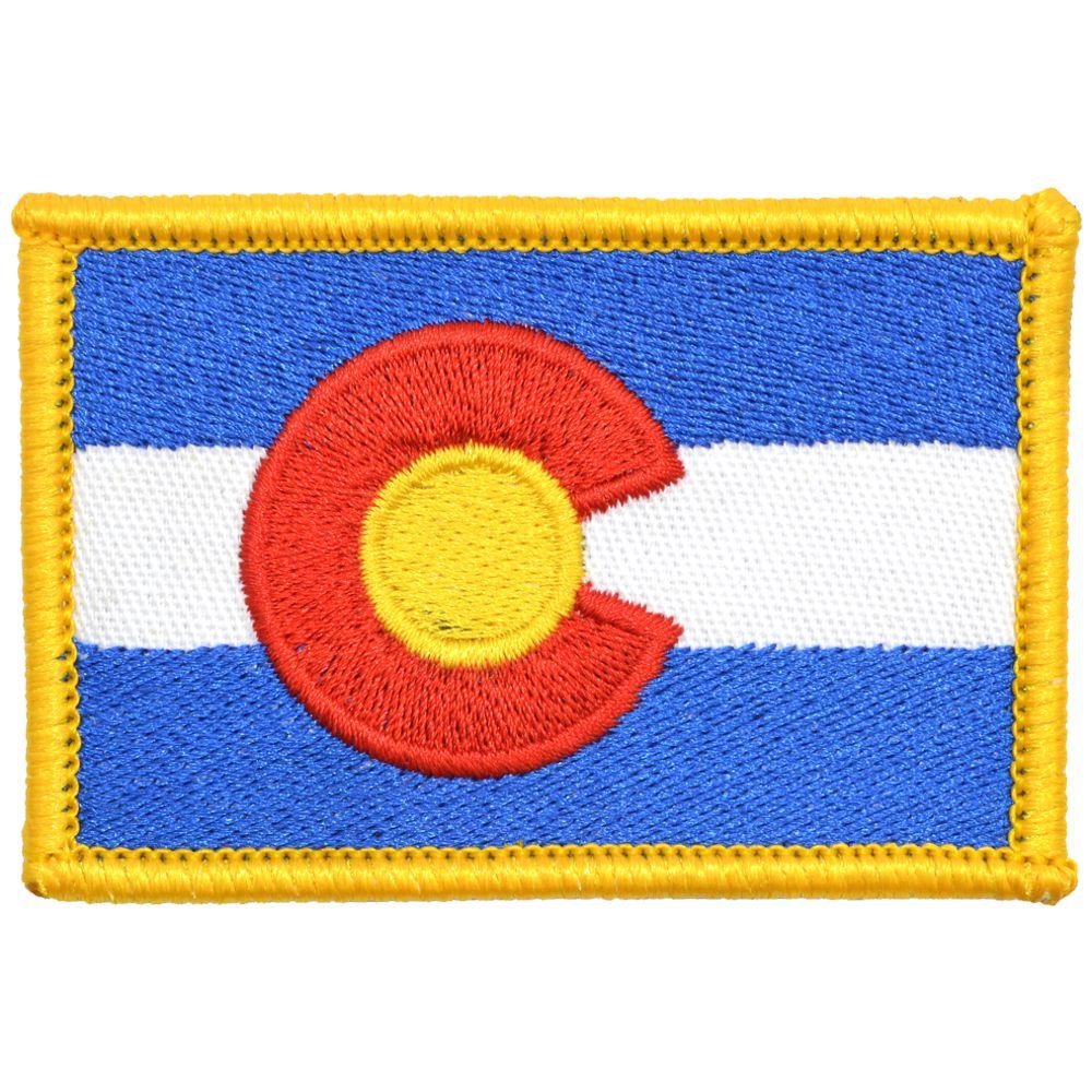 Tactical Gear Junkie Patches Full Color Colorado State Flag - 2x3 Patch