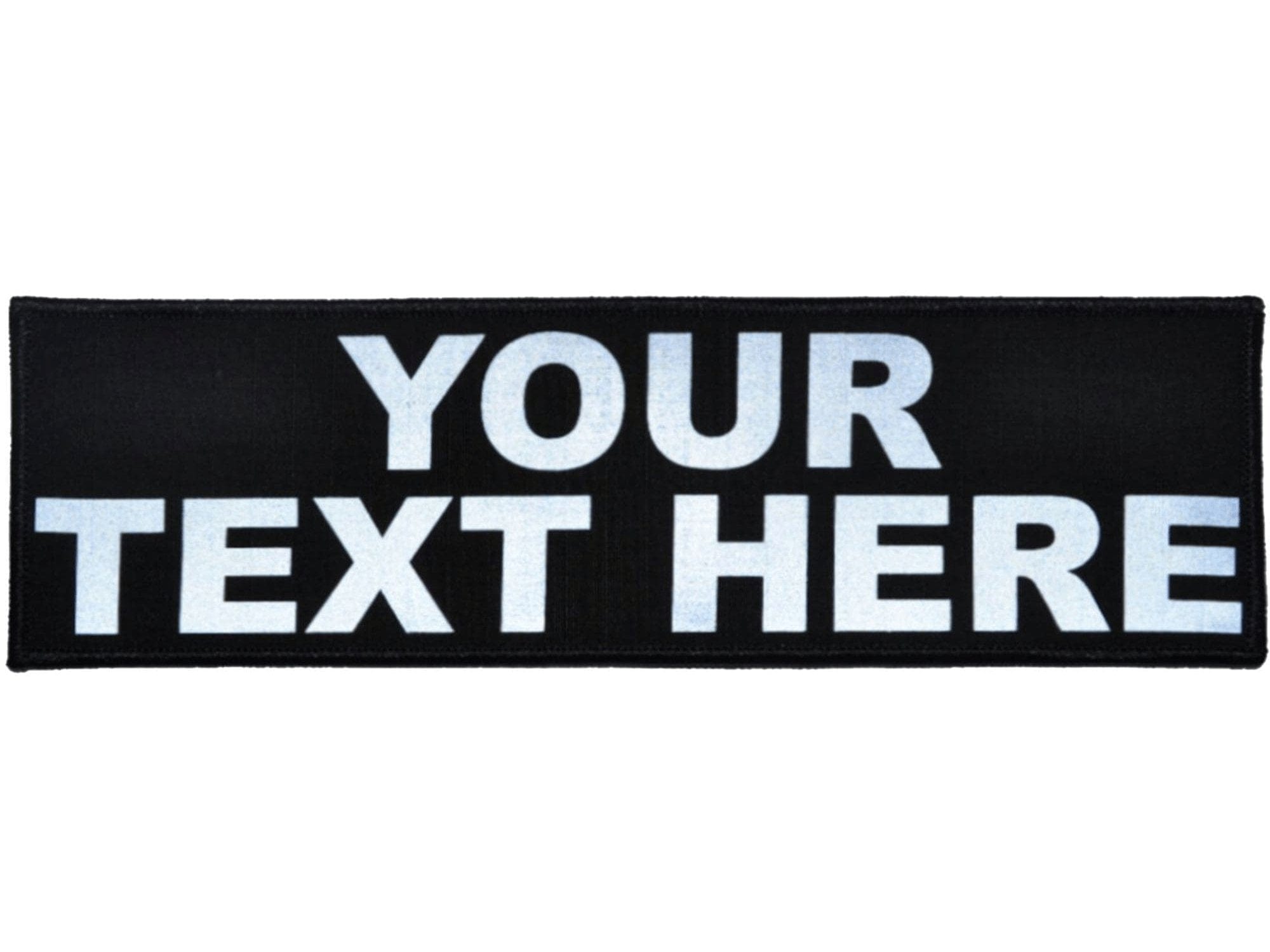 Custom Reflective Patch - 3x10