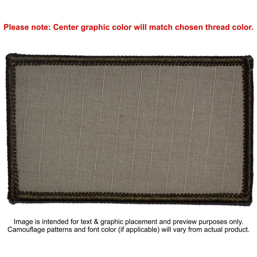 Custom Combat Plate Carrier Flak Patch - Custom Text, Color, and More